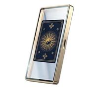 Generico Magnetic Door - Collectible Protection Stackable and UV Resistant, Airtight Waterproof for Collectors | Display for Transparent Resistant, gold, riferimento alla descrizione, Please