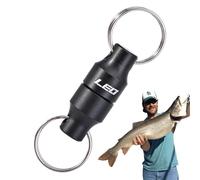 Generico Magnetic Mesh Release Aluminium Alloy Diameter 1.5 cm | Fly Magnet with Strong Magnets for Long Life Service Easy to Carry Magnetic Buckle | Adventure