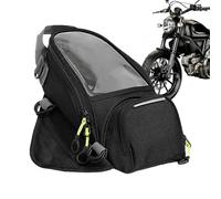 Genérico Magnetic Motorcycle Tank - Waterproof Oxford Fabric with Large Window Mobile Navigation | Clear Touch Screen Pocket 4.5L | Universal Fit Motorcycles