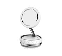 Genérico Magnetic Phone Holder - 2.6 Inch Zinc Alloy 360 Double-Sided Adjustable Smartphone Mount Brackets, Stand for Phones with | Foldable Stand