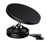 Generico Magnetic Phone Holder - Double Side | 360° Rotation | Folding Design, Aluminium Alloy + Silicone, Universal for Gyms Car Trucks Desk Home Travel