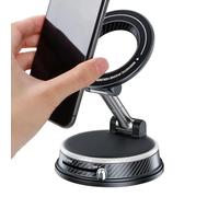 Genérico Magnetic Phone Holder | Foldable Mobile Phone Holder with 360 Degree Rotation for Magnetic Phone Dashboard Holder - for Streaming on SUV, Trailer, Tract