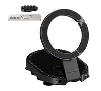Genérico Magnetic Phone Holder for Car | for Car, 360° Rotation for Dashboard - for Gym Kitchen Bathroom Workshop Glass Surfaces Mirror Tile Wall Travel