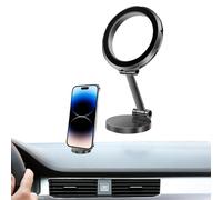 Generico Magnetic Phone Holder for Cars, Phone Holder with 360° Magnetic Rotation, Non-Slip Navigation | for Cars Trucks SUV Vehicles Traveling Moving
