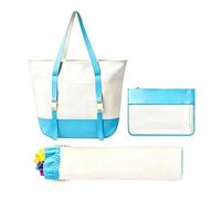 Generico Mahjong Carrying Bag | Adjustable Portable Protective Travel Tote Bag for Mahjong, Outdoor Activities, Clubs, Communities, Tournaments, Picnics, Parties and Game Evenings, blue,