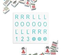 Generico Mahjong Solitaire Game | Card Set, Training Board - for Beginners and Families Travelling Home Birthday Parties Outdoor Entertainment Pool Garden and Terrace