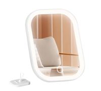 Genérico Makeup Mirror with Lights - Portable LED Vanity Mirror with Touch Control and 3 Light Colors, LED Illuminated - Gift for Her Birthday Valentine Women Girl Home Decoration