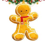 Generico Man of Christmas Bread | 40 cm Soft and Plush for Winter Parties, Cookie Shape for Home Living Room Bedroom Sofa Chair Bed Sitting