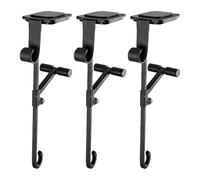 Genérico Mantle Holders, Grid for Counter Ornaments - 3 Pieces Adjustable Hosiery Rack for Wreath Desk Fireplace Wine Garland Desk