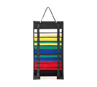 Genérico Martial Arts Belt Display - 35x66cm Jujutsu Belt Felt Organizer Holder for Wall | Belt Display Stand | Save Space On Shelf