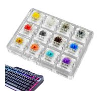 Generico Mechanical Keyboards Test Tool - Switch Kit | Blue Red Brown Black Purple Green Gold Silver Silent | Keyboard Accessory, Key Test, Sampler