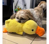 Generico Mellow Dog Calming Duck - Quack Duck Dog Toy | Interactive Squeaky Toys, Comfortable Soft Emotional Calming Dog Support Plugna