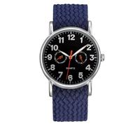 Generico Men Outdoor Waterproof Digital Quartz Watch Minimistic Tactical Nylon Rope Sports Watch, I