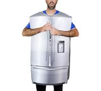 Generico Men's Costume - Fridge Cosplay Costume | Funny Double Refrigerator for Home Festival Theme Parties Interpretive Role Man Woman Performance on Stage