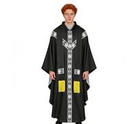 Generico Men's Shepherd Robe - with Stole and Catholic Planet | Priest Costume with Embroidery | for Prayer Men Cosplayer Wedding Carnival Stage Party Photoshoot Holiday