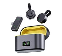 Generico Microphone - Collar Microphone with Optimized Noise Reduction - Audio Electronics with Noise Cancelling for Camera, Personal Computer, Laptop, Mobile Phones