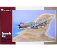 Generico Military Aircraft Plastic Assembly Kit Bermuda MK.1 -SPECIAL- -HOBBY- 1/72 SH 72191