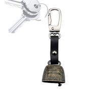 Generico Mini High Intensity Safety Bells for Hiking - Strong Bell with Key Ring for Scaring Him - for Trekking Camping Hiking Climbing