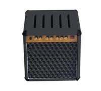 Generico Mini Pickholder' Guitar Amplifier | Design 'Amplifier for Guitar Pickholder | Laptop Storage Box | 3D Printed PC Material 4.1 Cm Compact For C, Black, Fare riferimento alla descrizione