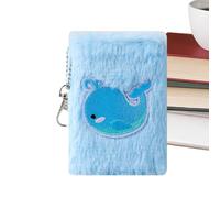 Genérico Mini Pocket Notebook Soft Plush Portable Mini Small Journal for Kids Students Women Office Travel College Home School
