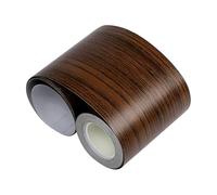 Generico Mirror Frame | 10M PVC Wood Grain Waterproof Self Adhesive Strip Edge | Decorative Wallpaper Strip | Bathroom Kitchen Shower Toilet Ambience Moulding Ornamental Finishing