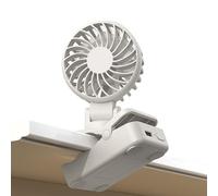 Genérico Mobile Air Vent for Kids & Camping | Tragbarer Hand Ventilator, Adjustable USB-Electric & Outdoor Garden Bei Für Reisen, Pendeln & Wanderungen
