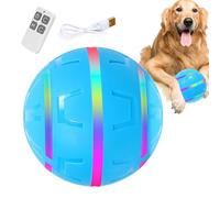 Generico Mobile Ball for Dogs | Vibrating and USB Rechargeable for Pets | Intelligent Automatic Mobile Dog Toy Ball - For Small and Large Breeds, Aggressive Chewers