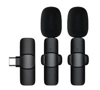 Generico Mobile Microphone - Microphone for Vlogging, Anti-Static Voice Transmitter Wearable External Music Vlog Meetings Studio Stage