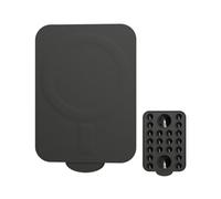 Generico Mobile Phone Holder | Silicone Adhesive Holder for Smartphones - Magnetic Portable Mount for Video Selfie Door Mirror Window Bathroom