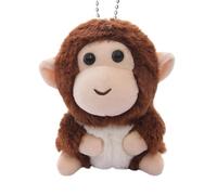 Genérico Monkey Plush Keychain, Cartoon Pendant Keychain, Soft Plush Monkey for Children - for Bags, Wallets, Mobile Phone Cases, Family, Friends, Children, Boy, Girl,