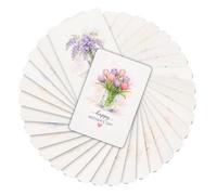 Generico Mother's Day Card - Watercolor Flower Pattërn Greeting Note