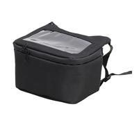 Genérico Motorcycle Handlebar,Waterproof Pocket for Scooter | Touch Window Storage for Motorcycle Tools | for Scooter Handlebar Keys Wallet Phone Daily Use