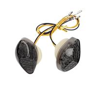 Genérico Motorcycle Indicators - LED Marker Lights for Scooters, Waterproof Flashers for Racing, City and Travel