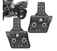 Genérico Motorcycle Saddlebags | Waterproof Large Capacity to Place on the Seat - for Motorcycle Accessories, for Routes Camping Storage Gloves Drinks Tools