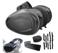 Generico Motorcycle Side Bag, Motorcycle Saddle Bag | Side Tool Bags Storage for PU Bags - Waterproof Sides for Parts, Rear Storage Bag