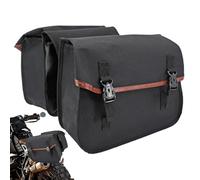 Generico Motorcycle Side Bag, Saddle Bag, Luggage Bag, Waterproof Motorcycle Luggage Bags for Potty Large Capacity Large Capacity for Road Cycling