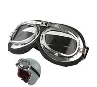 Generico Mountainbike-Brille, Motorradbrille Für Herren, Komfortabel Winddichte Pilotenbrille Für Motorrad, Motocross-Brille, Motorradbrille, Outdoor-Sportbrille Für Männer Frauen Erwachsene