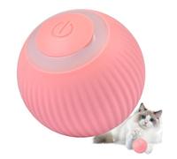Generico Moving Dog Ball - Interactive Dog Ball Toy | Pet Toy Automatic Rolling Ball | Wear-Resistant Ball Toy for Stimulate Hunting Instinct LED Red Light Toy for Cat Kitten