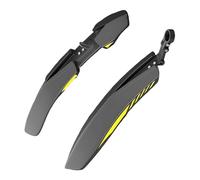 Generico Mud Guards for Bikes, Dirt Traps - Front Rear Mud and Gravel Protection for Road Bikes 24 26 27.5 Inches Driving Wet Conditions