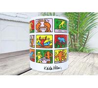 Genérico Mug art - Haring - art line - art lovers