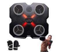 Generico Music Boxing - Sturdy PP and Eva, Wall Mounted Punching Machine with Music Box Machine | Boxing Trainer for Kids, Girls, Home Gym, Indoor Training, Party