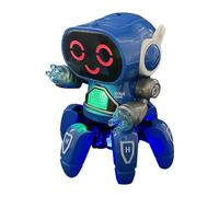 Generico Musical Robot Musical Robot: Octopus Shape Moving Figure, Electric Rhythmic Interpreter, Intelligent Sensor Reaction Unit, Display with Glow