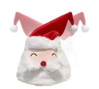 Generico Musical Santa Hat - Electric Santa Hat With And Music, Soft Interactive Party Object | Flashing Christmas Headwear For Men, Women, Youth, Ad