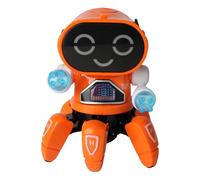 Generico Musicale - Illuminated, Children's Octopus Shape, with Interactive Sensor, Musical LED Flashing | Six Claws for Boys and Girls
