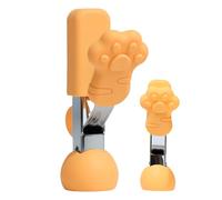 Genérico Nail Clippers for Cats, Non-Slip Silicone Handle Grooming Tool - Nail Clippers for Small Dogs - for Puppies, Medium, Large and Small, Hamster, Birds and