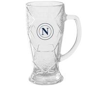 Generico Napoli Beer Mug 680 ml with Dark Blue Logo Official Glass