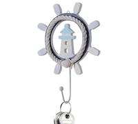 Generico Nautical Hooks, Nautical Wall Hooks-Rustic Coastal Wall Hooks, Coastal Towel Holders, Decorative Wall Hooks, Mediterranean Coastal Hook Bathroom, Living Room