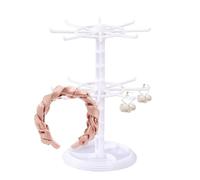 Generico Necklace Rack | 2 Tier Rotating Bracelet Organizer Crying Home for Necklace, Bracelet, Pendant, Jewelry, Watch, Table Earrings, Bedroom
