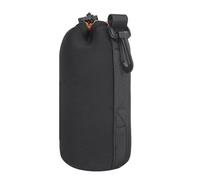 Generico Neoprene Case - Thick Padded Protective Case, Dustproof and Shockproof DSLR Bag, Drawstring Closure, Secure Camera Lens Cap | Custoda Disease, 18 cm, Fare riferimento alla descrizione, Please