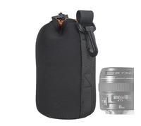 Generico Neoprene Case - Thick Padded Protective Case, Dustproof and Shockproof DSLR Bag, Drawstring Closure, Secure Camera Lens Cap | Custoda Disease, 14 cm, Fare riferimento alla descrizione, Please